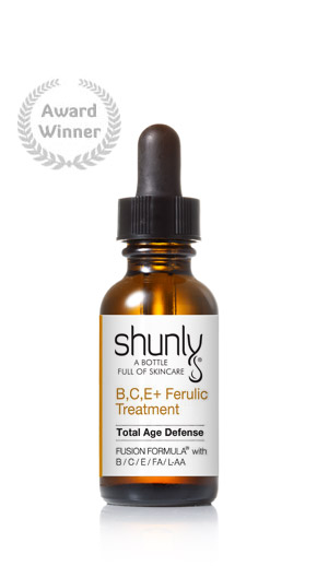 Award Winning B,C,E + Ferulic Treatment, Total Age Defense, Shunly Skin Care