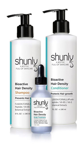 Bioactive Hair Density Shampoo, Conditioner and Scalp Treatment