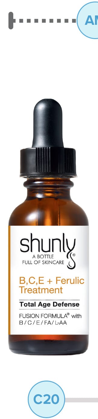 B,C,E + Ferulic Treatment